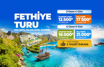 Fethiye Ölüdeniz Marmaris Akyaka Turu 3 Gece 4 Gün