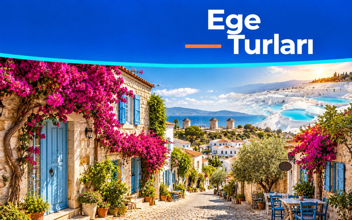 Salda Pamukkale Çeşme Alaçatı Turu / 1 Gece Konaklamalı